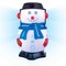 Magic Seasons Shawshank LEDz Magic Seasons Snowman Flicker Flame Tabletop Lantern 1 pk 768111 - alternate 2